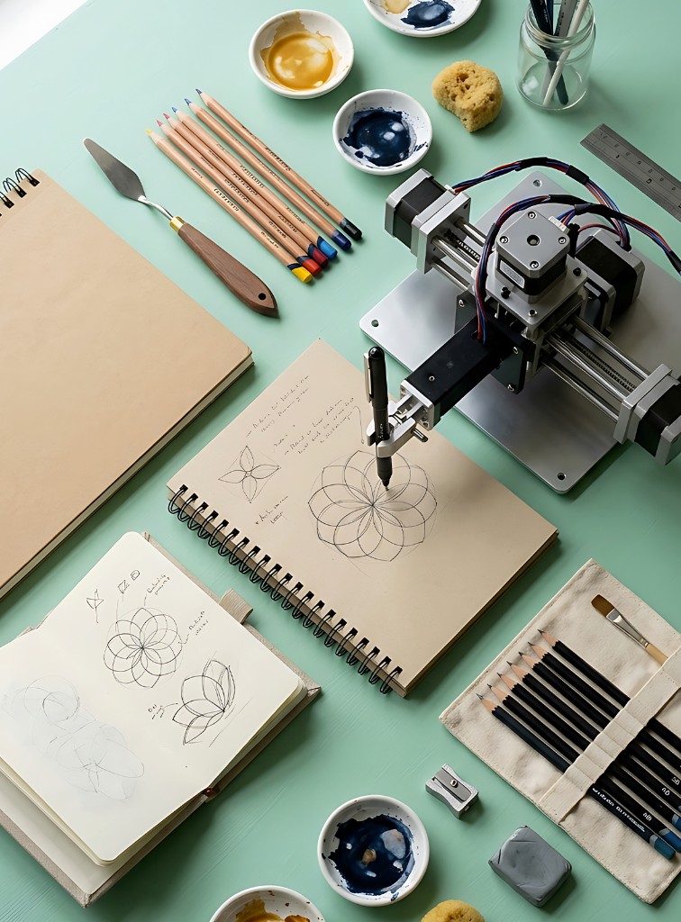 Tavolo di lavoro per brand identity